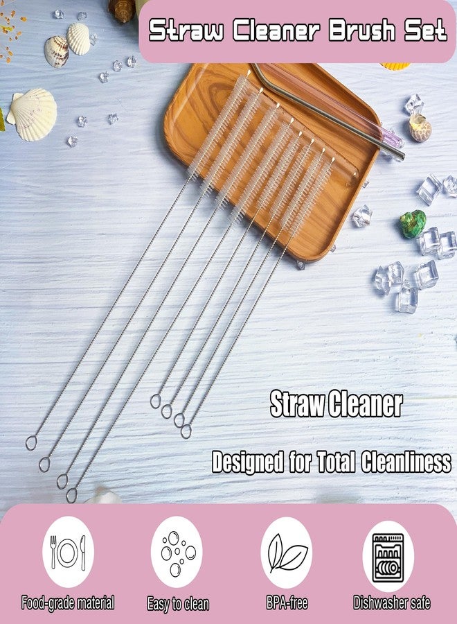 CIDYAUST Straw Cleaner Brush Set Multi Sizes:10-inch & 14-inch,Straw Brush for Baby Bottles,Stanley Straw Cleaner Brush Extra Long for 40/30/20 oz Stanley Cups,Straw Cleaning Brush for Various Straws. - Image 5